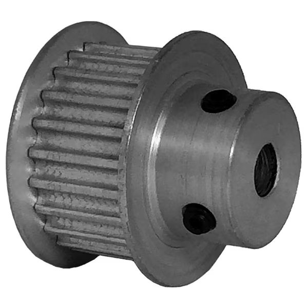 22-3P09-6FA2, Timing Pulley, Aluminum, Clear Anodized, , B B Manufacturing, Mfr#: 22-3P09-6FA2